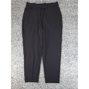 Nike Bliss Victory Training Pants Womens L Black Good Dri-FIT Joggers CU4603-010
